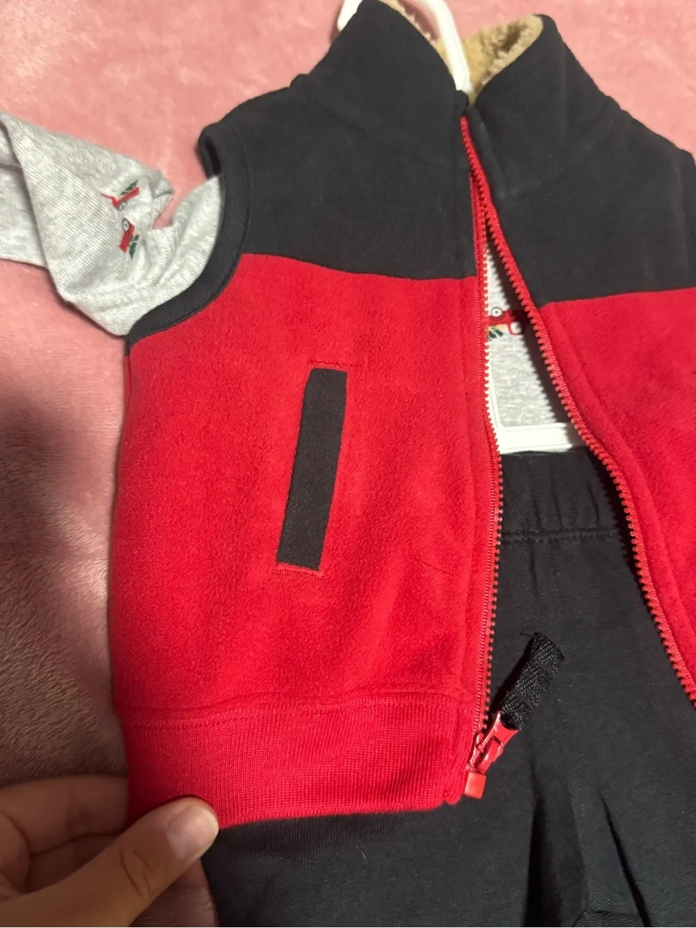 Carters fleece size
